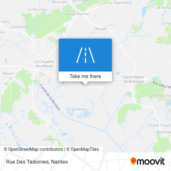 Rue Des Tadornes map