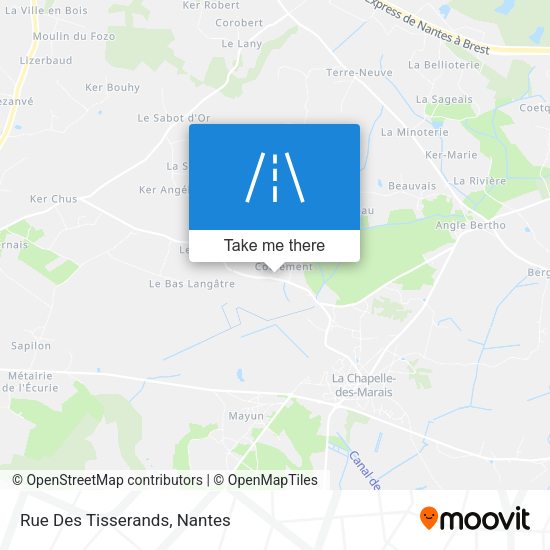 Rue Des Tisserands map