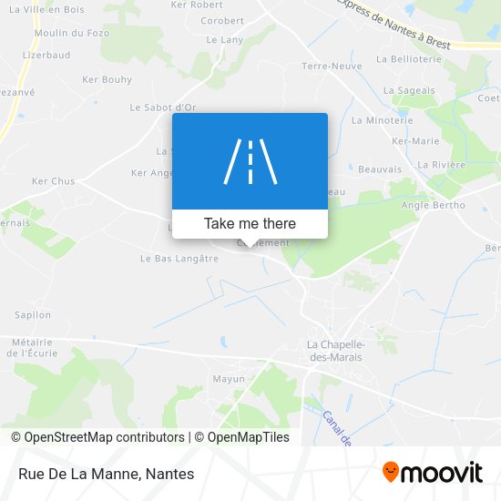 Rue De La Manne map
