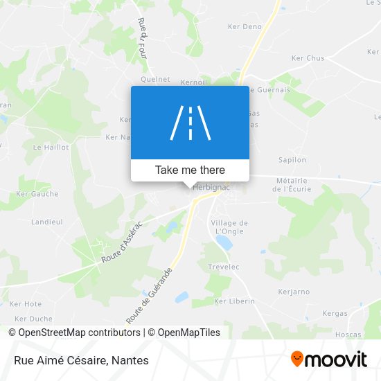 Rue Aimé Césaire map