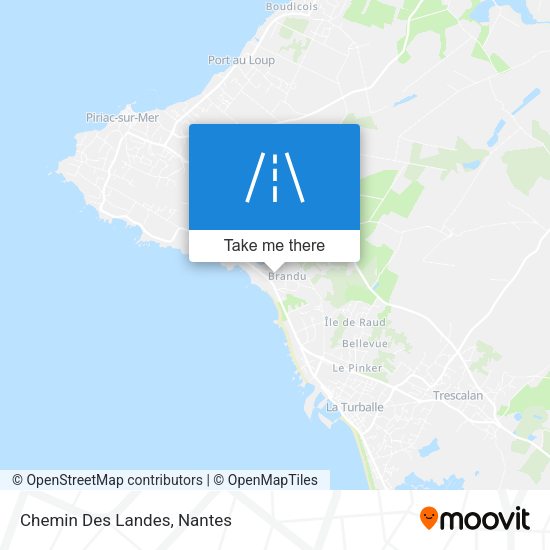 Chemin Des Landes map