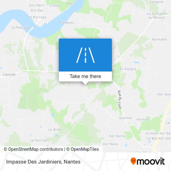 Impasse Des Jardiniers map