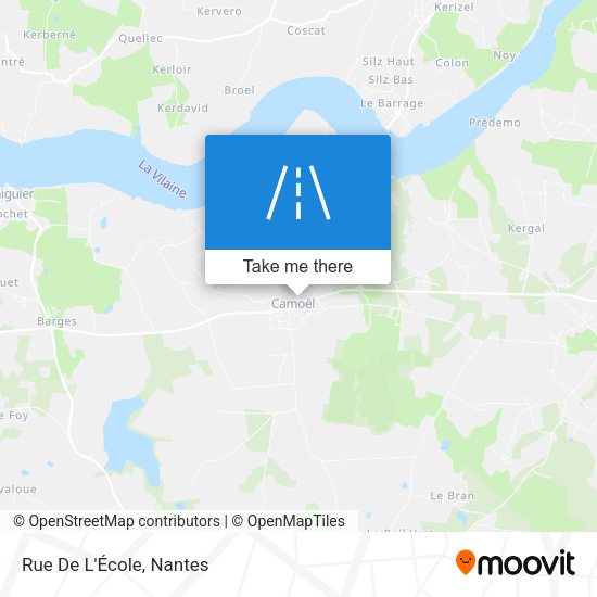 Rue De L'École map