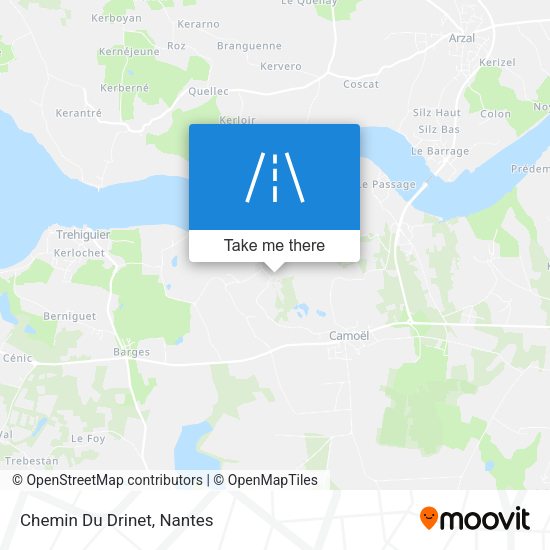 Chemin Du Drinet map