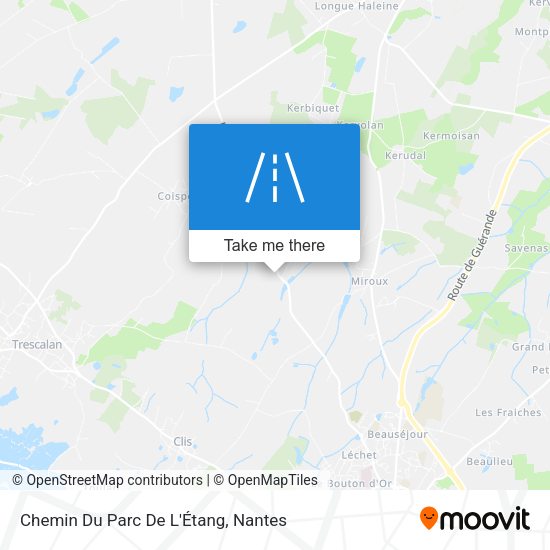 Chemin Du Parc De L'Étang map