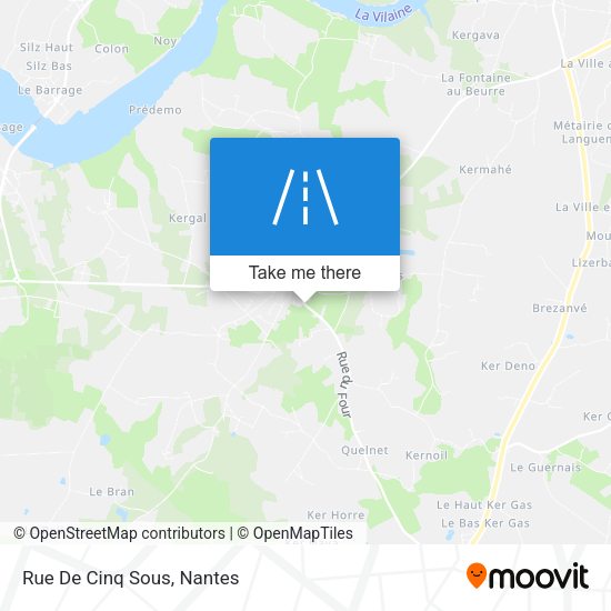 Rue De Cinq Sous map