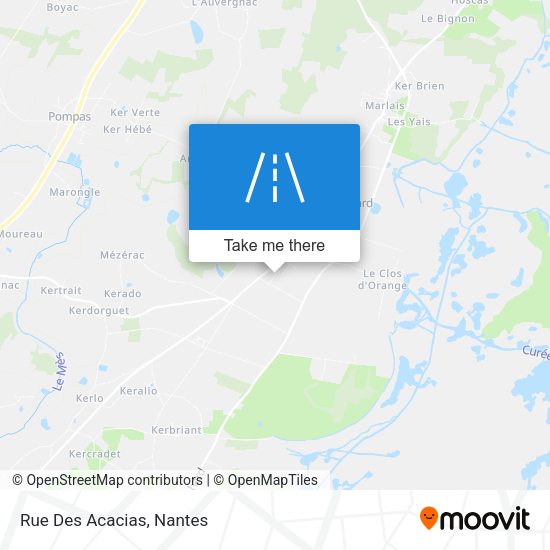 Rue Des Acacias map