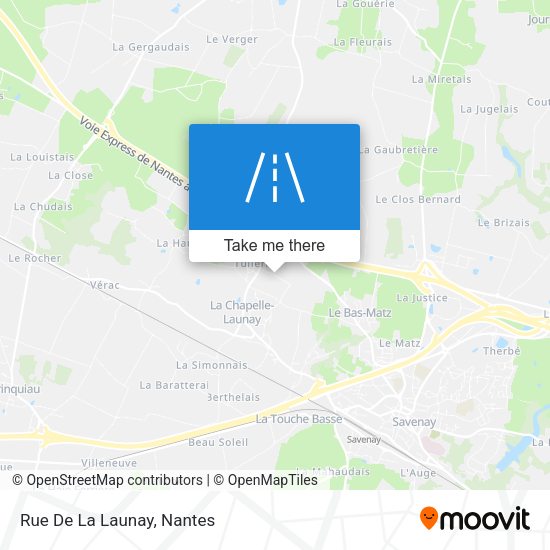 Rue De La Launay map