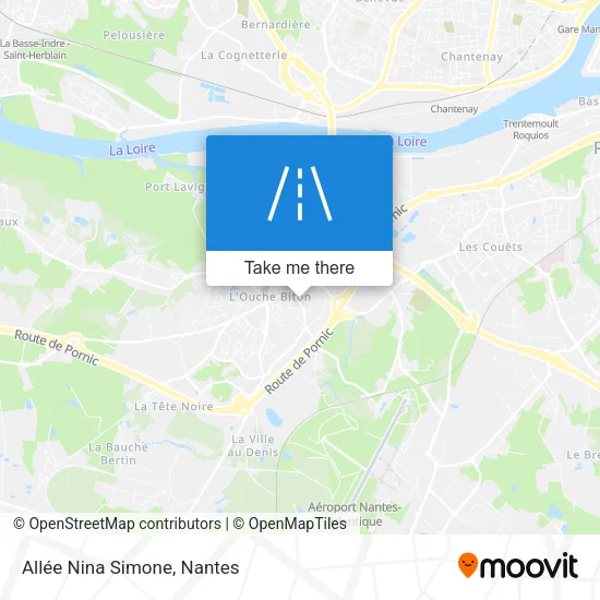 Allée Nina Simone map