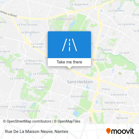 Rue De La Maison Neuve map