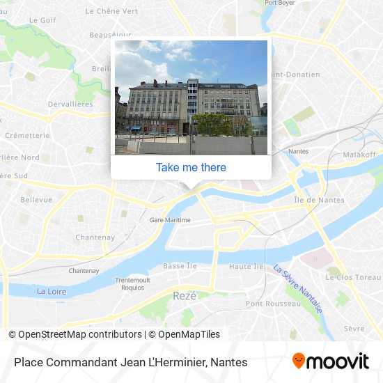 Mapa Place Commandant Jean L'Herminier