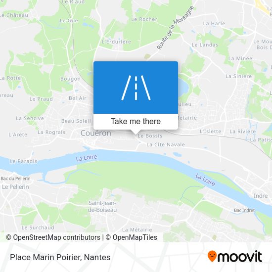Place Marin Poirier map