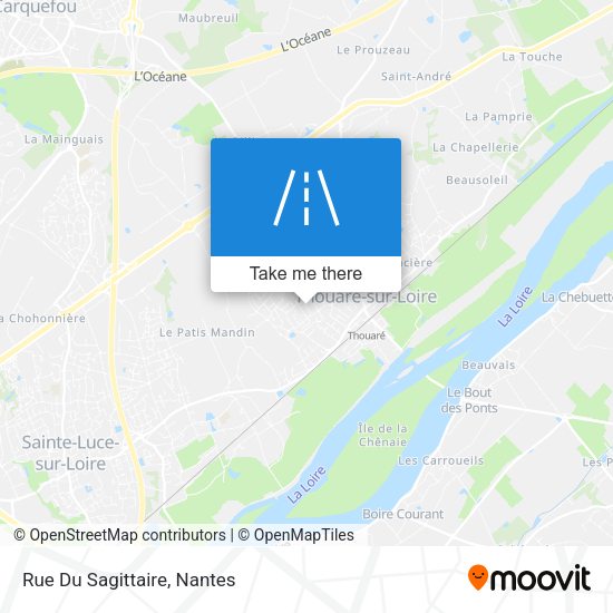 Rue Du Sagittaire map