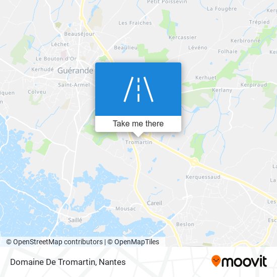 Domaine De Tromartin map