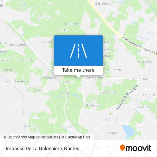 Impasse De La Galonnière map