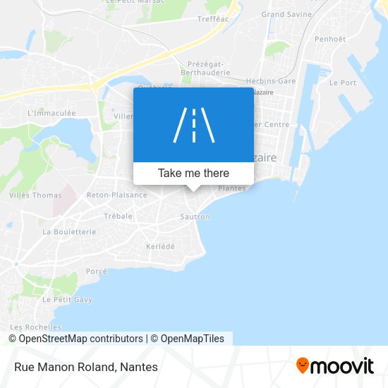 Rue Manon Roland map