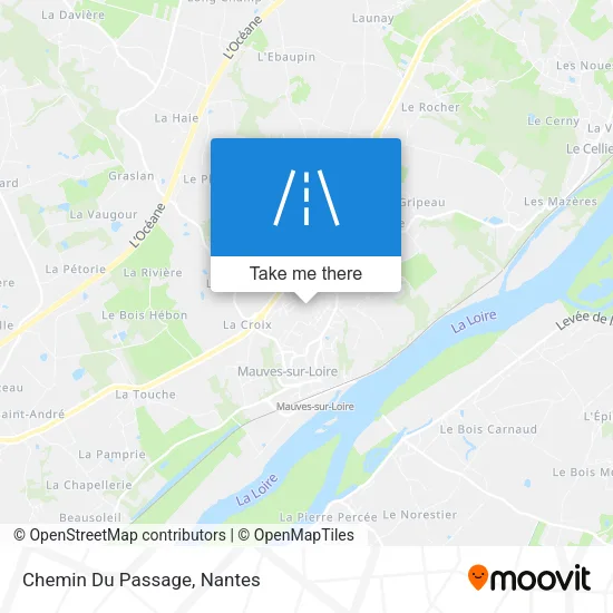 Chemin Du Passage map