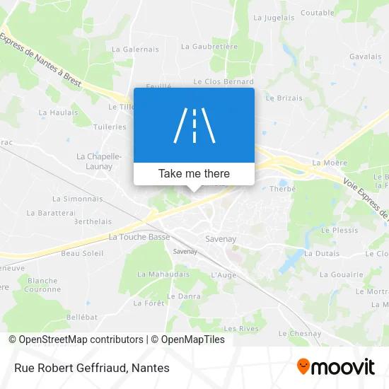 Rue Robert Geffriaud map