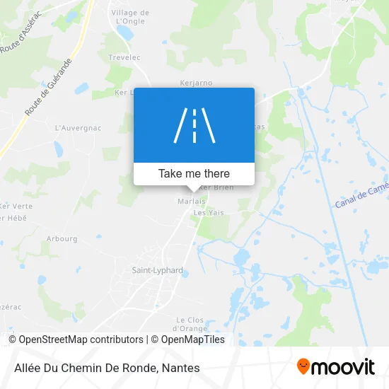 Allée Du Chemin De Ronde map
