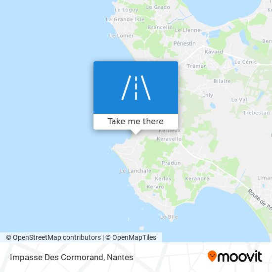 Impasse Des Cormorand map