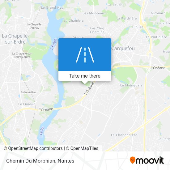 Chemin Du Morbhian map