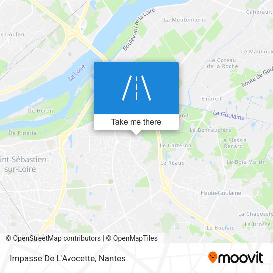 Impasse De L'Avocette map