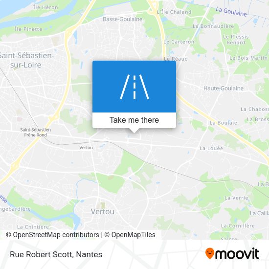Rue Robert Scott map