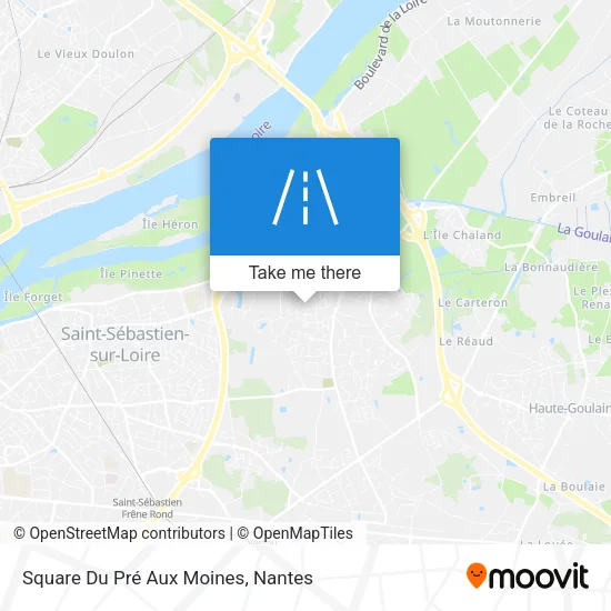 Square Du Pré Aux Moines map