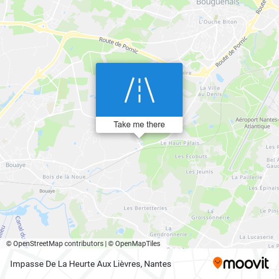 Impasse De La Heurte Aux Lièvres map