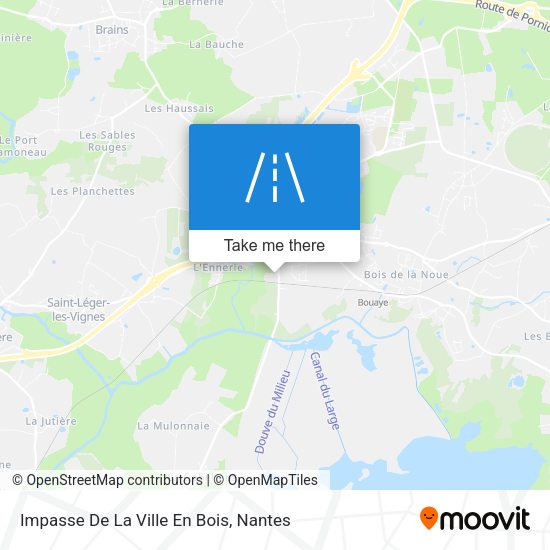 Impasse De La Ville En Bois map