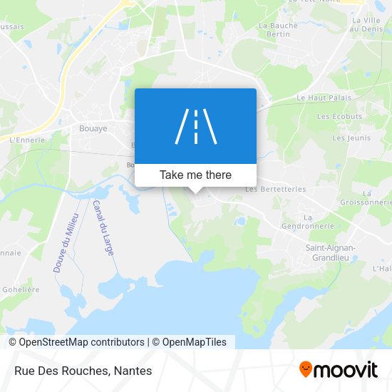 Rue Des Rouches map