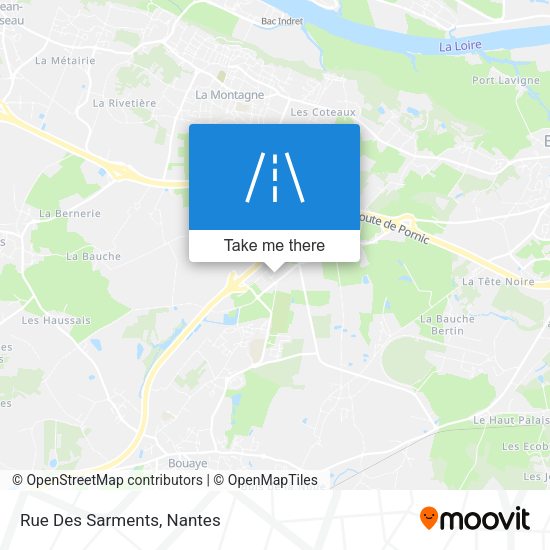 Rue Des Sarments map
