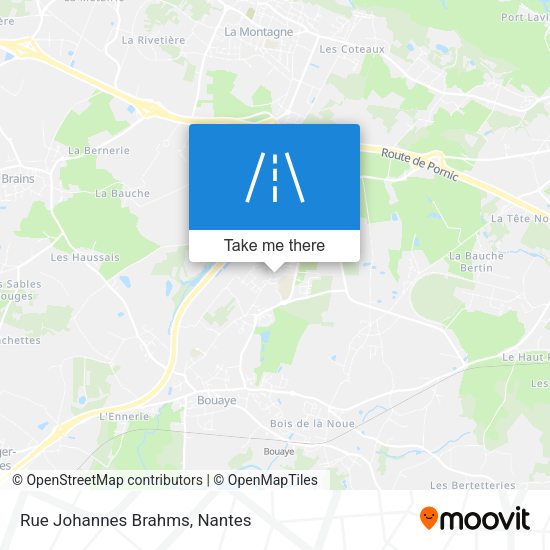 Rue Johannes Brahms map