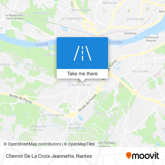 Mapa Chemin De La Croix-Jeannette