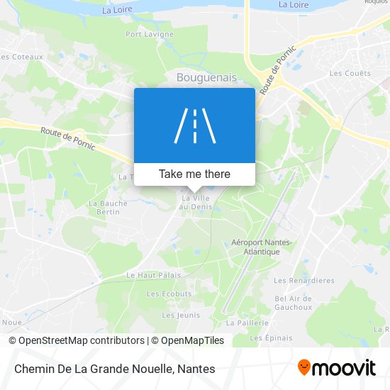 Mapa Chemin De La Grande Nouelle