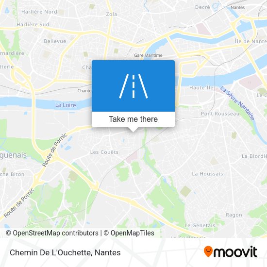 Chemin De L'Ouchette map