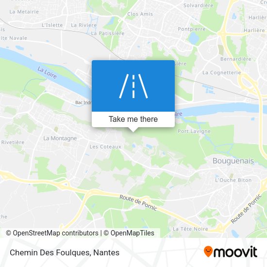Chemin Des Foulques map