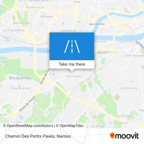 Chemin Des Petits Pavés map