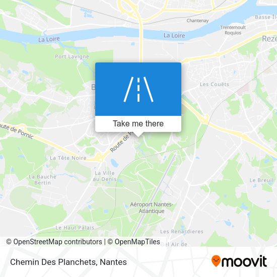 Chemin Des Planchets map