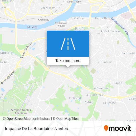 Impasse De La Bourdaine map