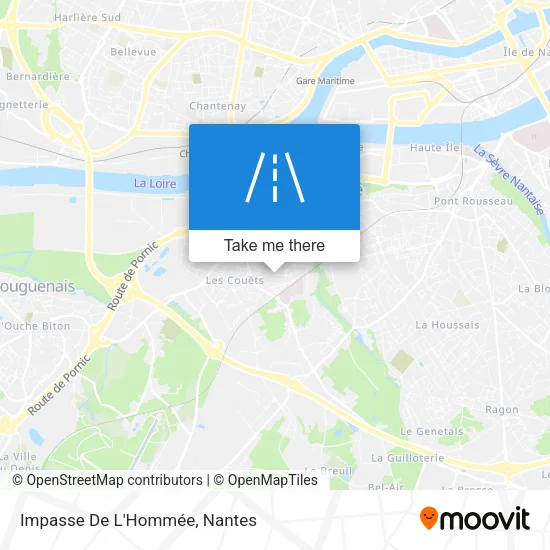 Impasse De L'Hommée map