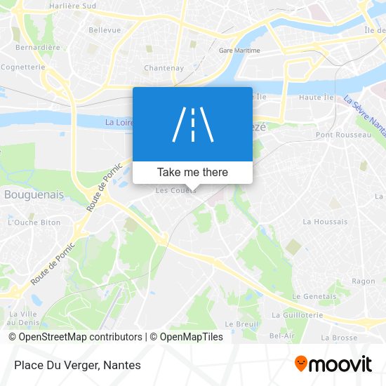 Place Du Verger map