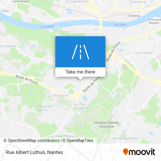 Rue Albert Luthuli map