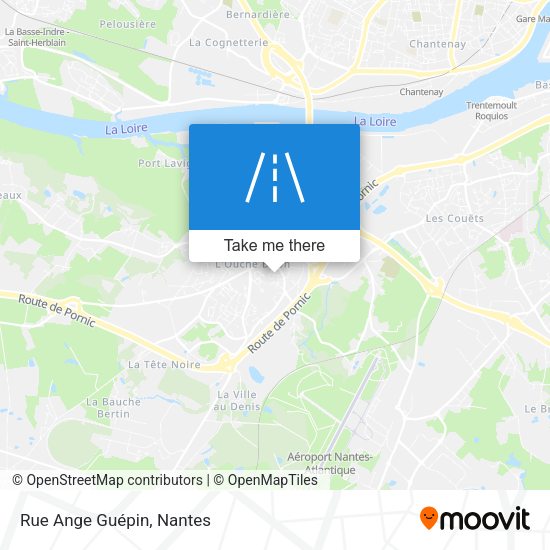 Rue Ange Guépin map