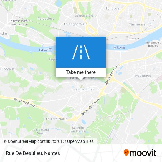 Rue De Beaulieu map