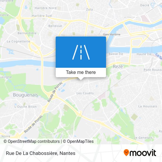 Rue De La Chabossière map