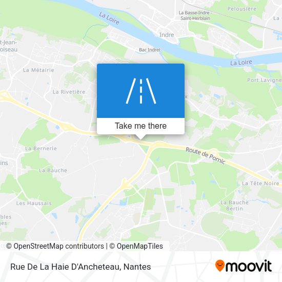 Rue De La Haie D'Ancheteau map