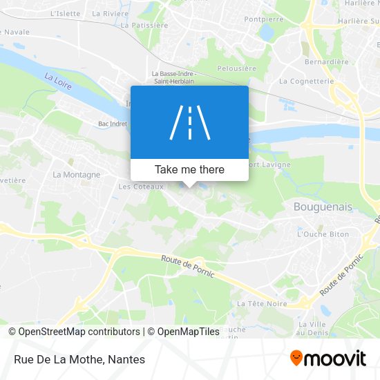 Rue De La Mothe map