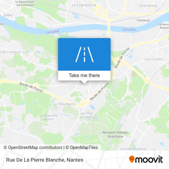 Rue De La Pierre Blanche map
