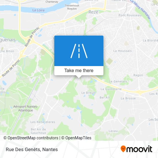 Rue Des Genêts map